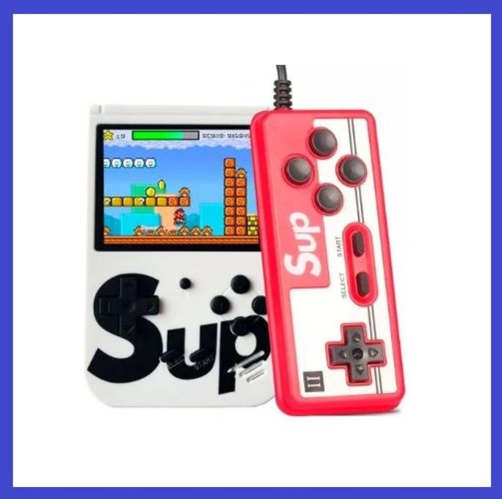 1047 - Game Pad Portátil Retrô - 400 Jogos 2.8 (Com Controle)