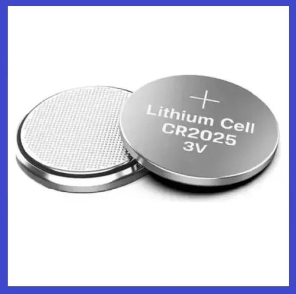 1201 - Bateria Botão - CR2025 Lithium 3V – CV 11036/11060 (Cartela 5 UND)