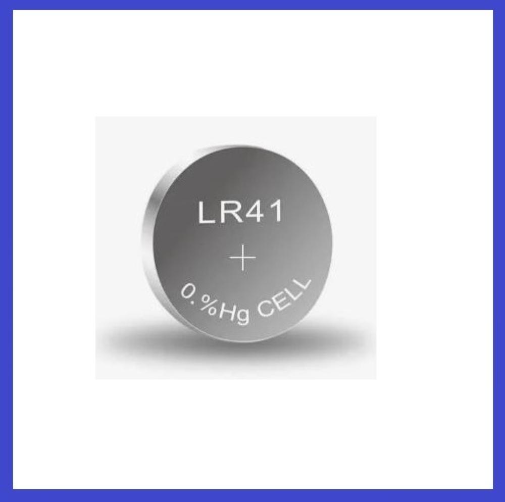 1204 - Bateria Botão - LR41 (AG3) 1.5V Alcalina  - CELL 11041/11065 (Cartela 10 UND)