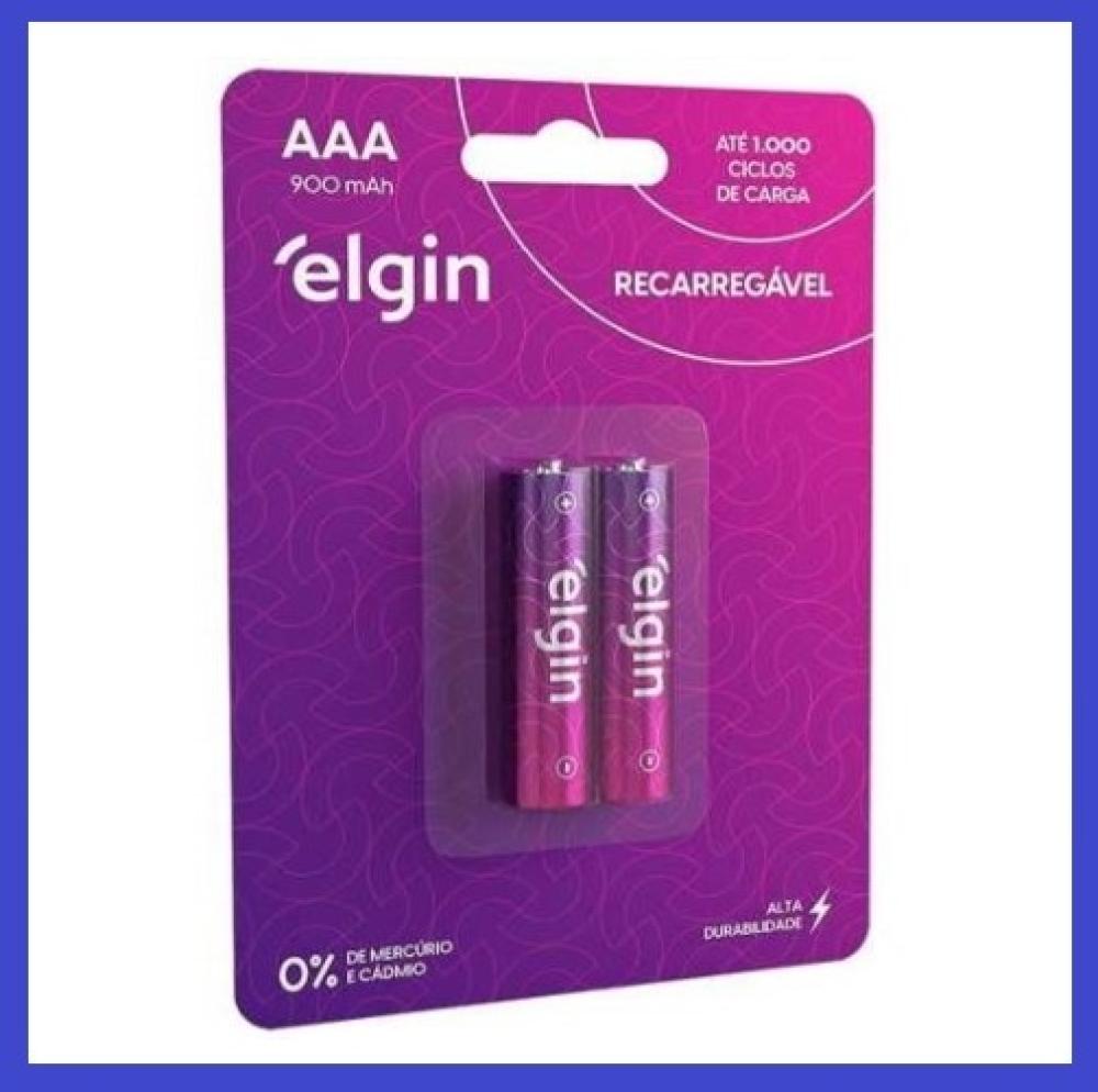 1284 - Pilhas – AA / AAA Recarregável 1.5v 900 mAh (2 Unidade PAC)