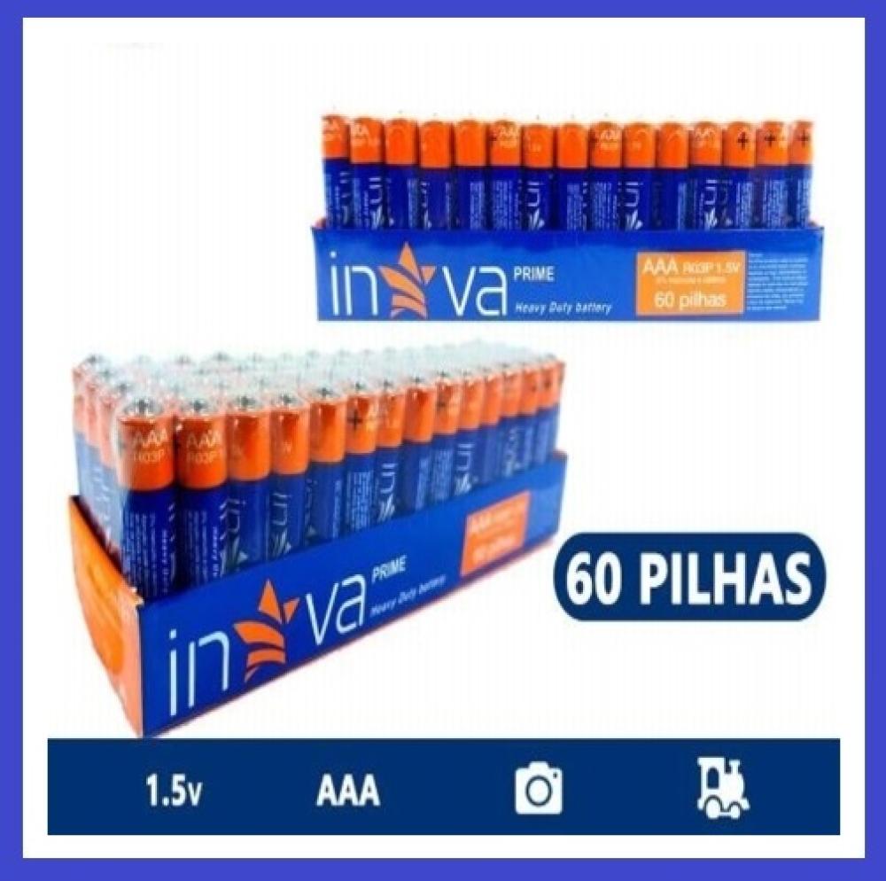1282 - Pilhas – AAA 1.5v (Caixa 60 PEÇAS – 15 PAC)