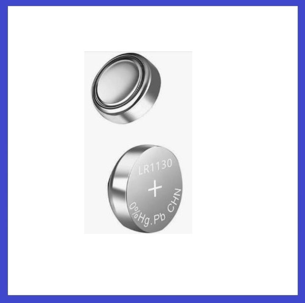 1307 - Bateria Botão – LR1130 (AG10) 1.5V Alcalina – CELL 11043/11067 (Cartela 10 UND)