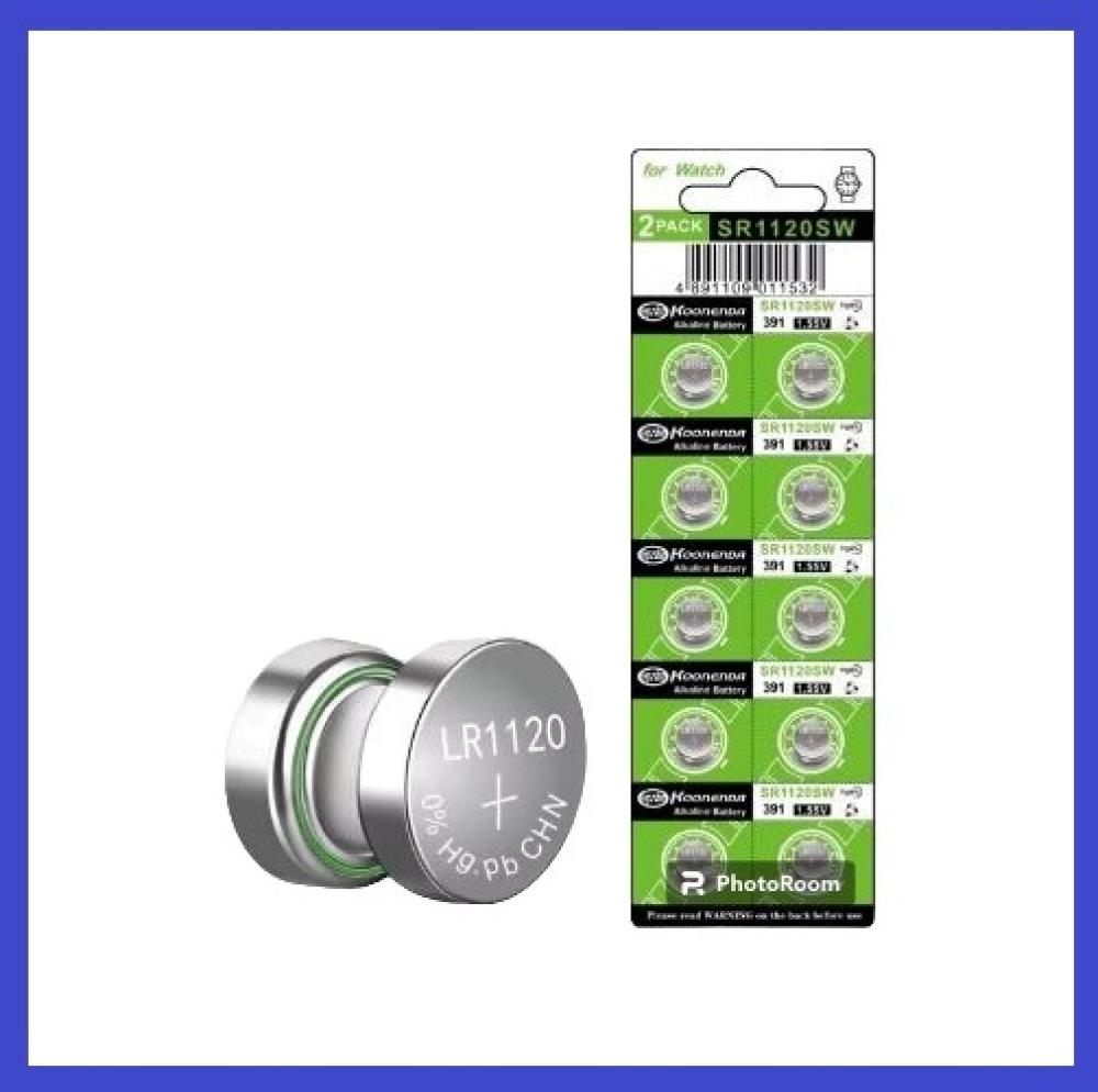 1419 - Bateria Botão - LR1120LR08 (AG8) 1.5V Alcalina (Cartela 10 UND)