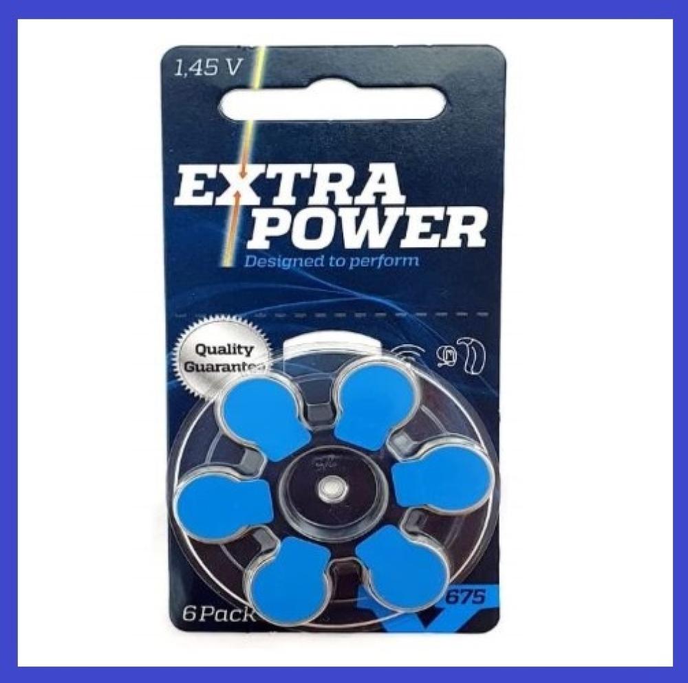 1600 - Bateria Botão – A675PR44 1.45V – CELL 12839 (Aparelho Auditivo) - (Cartela 06 UND)